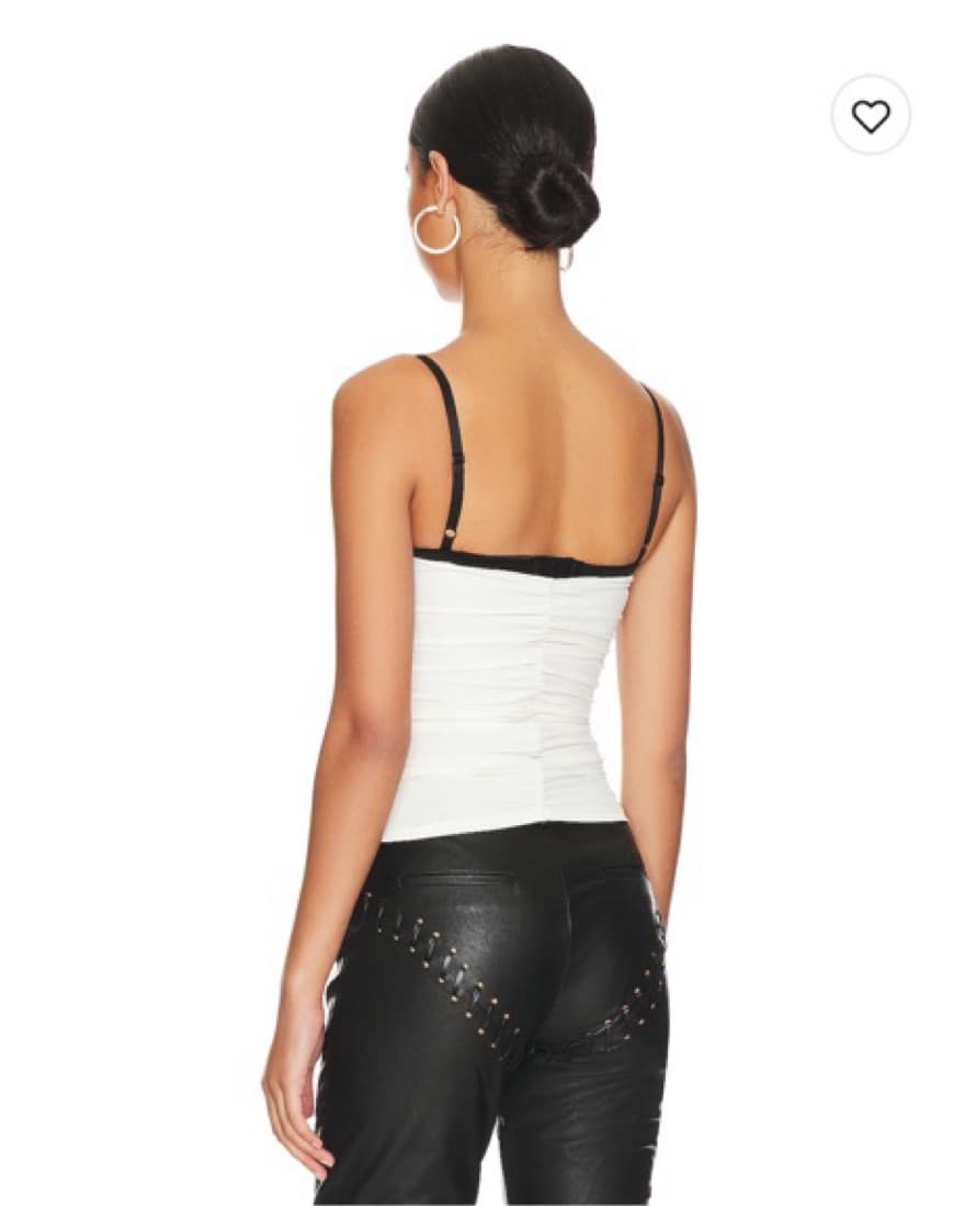 Miaou Renzo Tube Top In Creme - Image 3