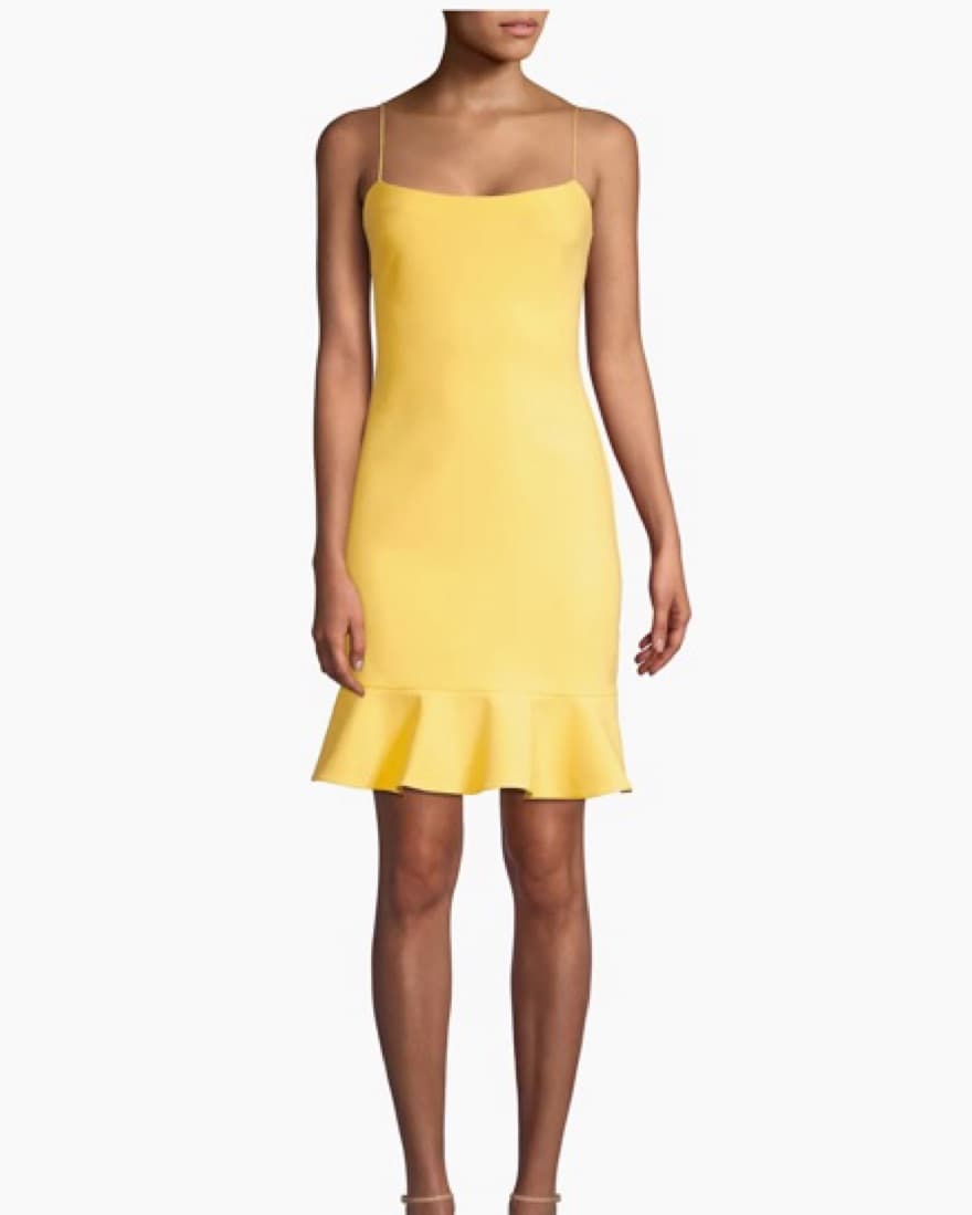 Likely Banks Flounce Sheath Dress - Image 1