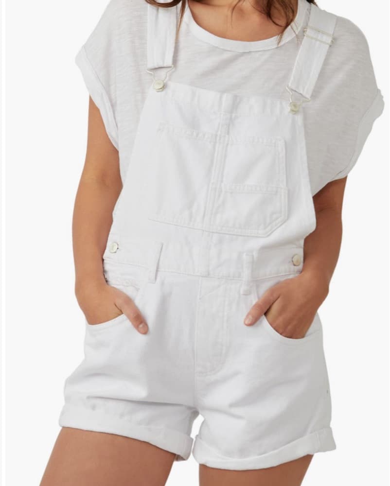 Free People Ziggy Overall Shortalls - Image 3