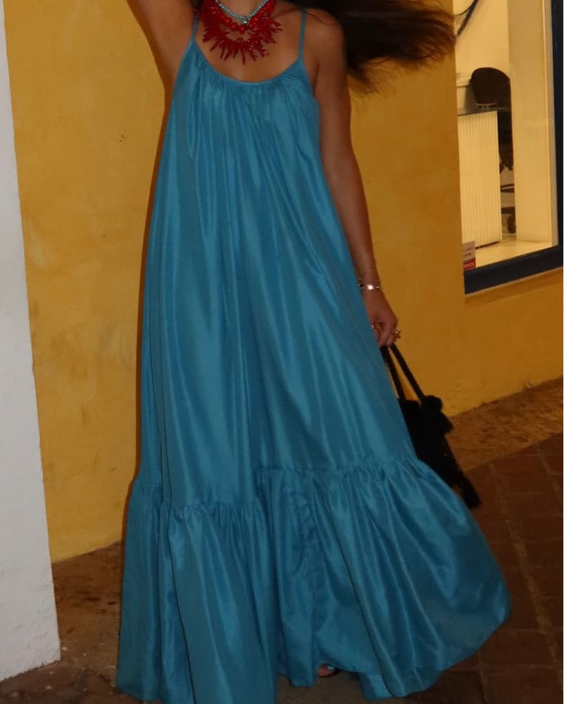 Blue Maxi Dress - Image 1