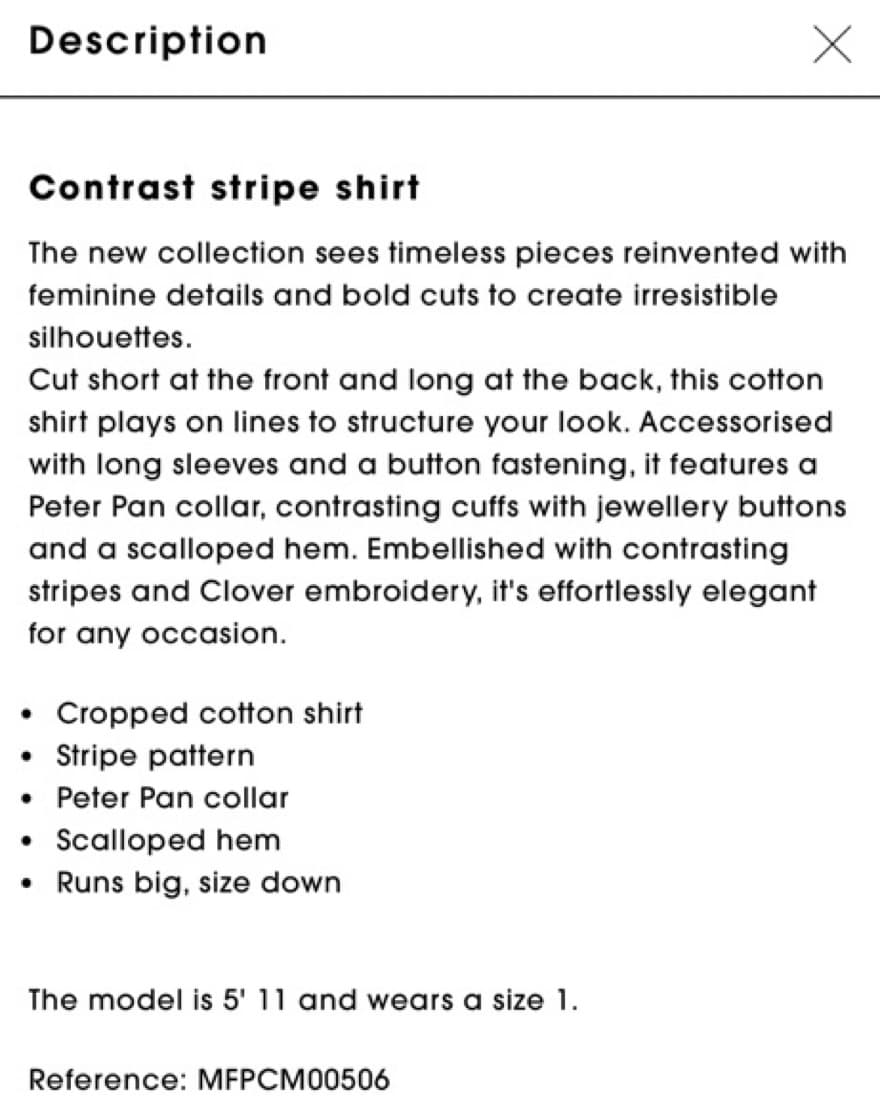 Maje Button Down - Image 5