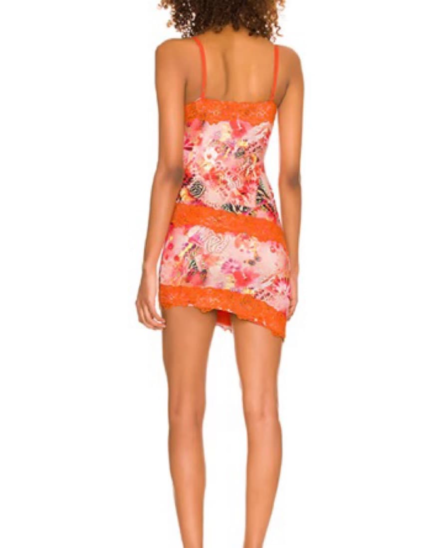 Superdown Lace Trim Mini Dress - Image 3