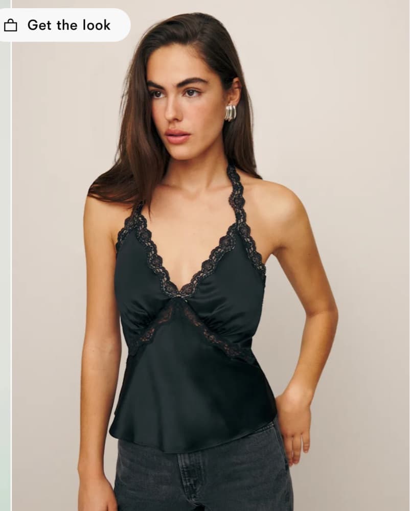 Reformation Monica Silk Top - Image 3