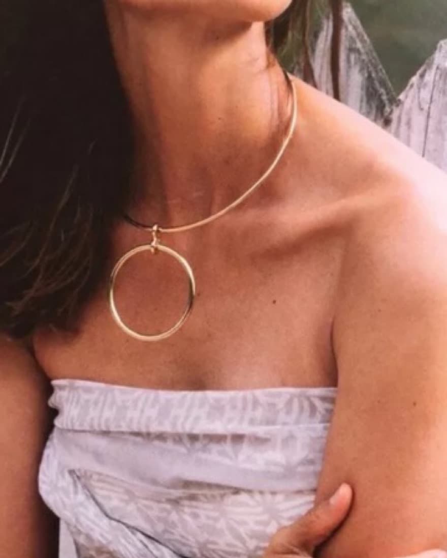 India Hicks Double O Necklace - Image 1