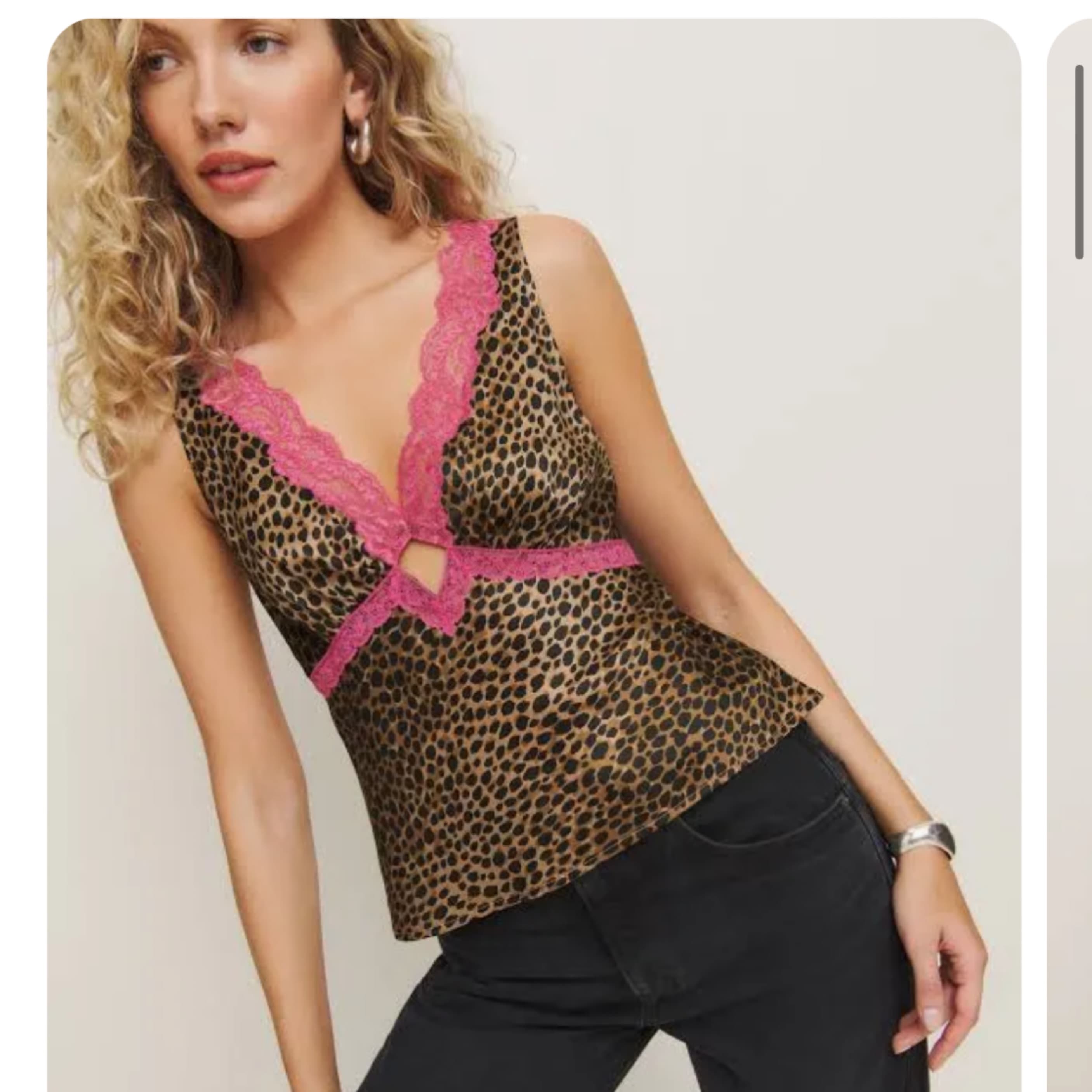 Reformation Leopard Top - Image 1