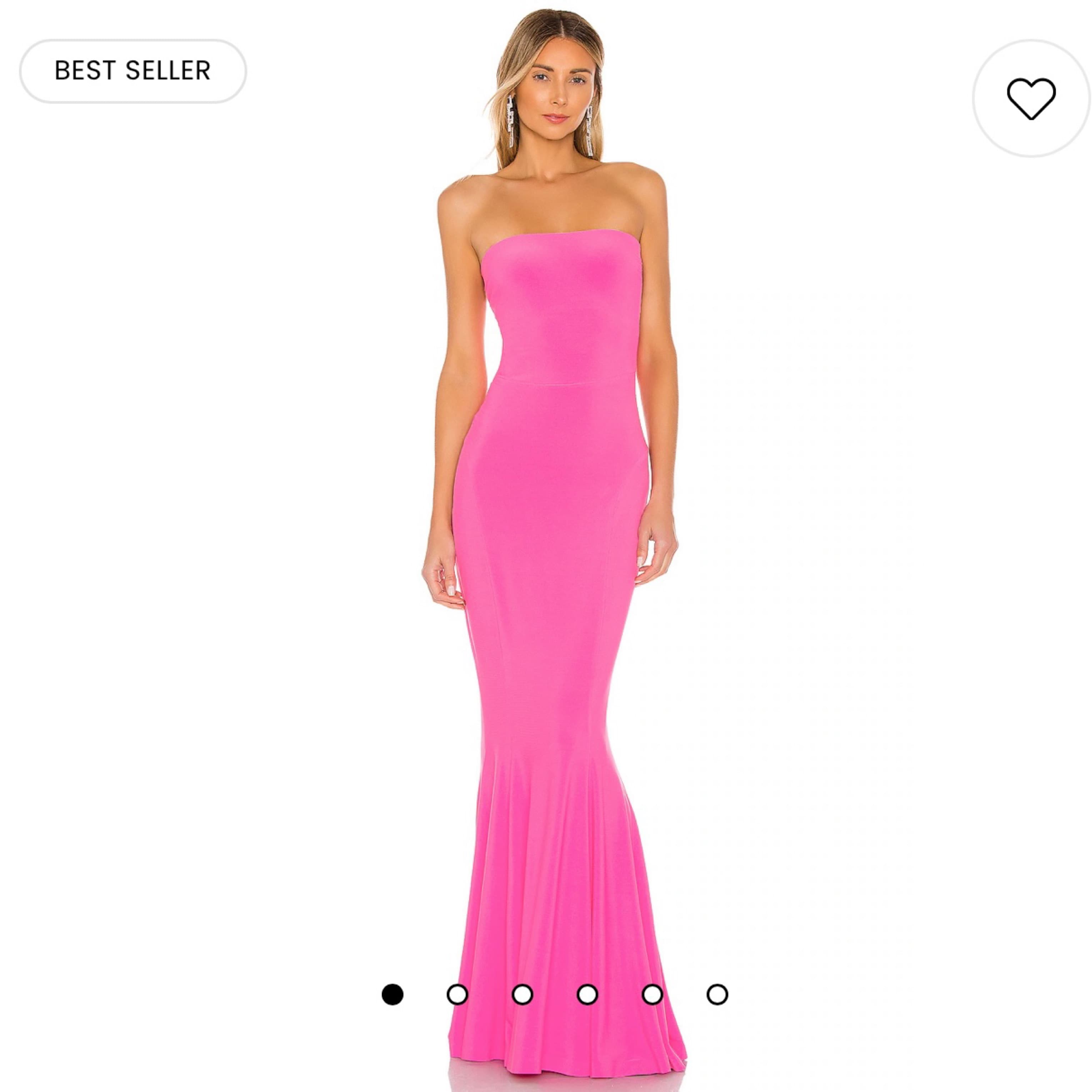 Pink Norma Kamali Gown - Image 1