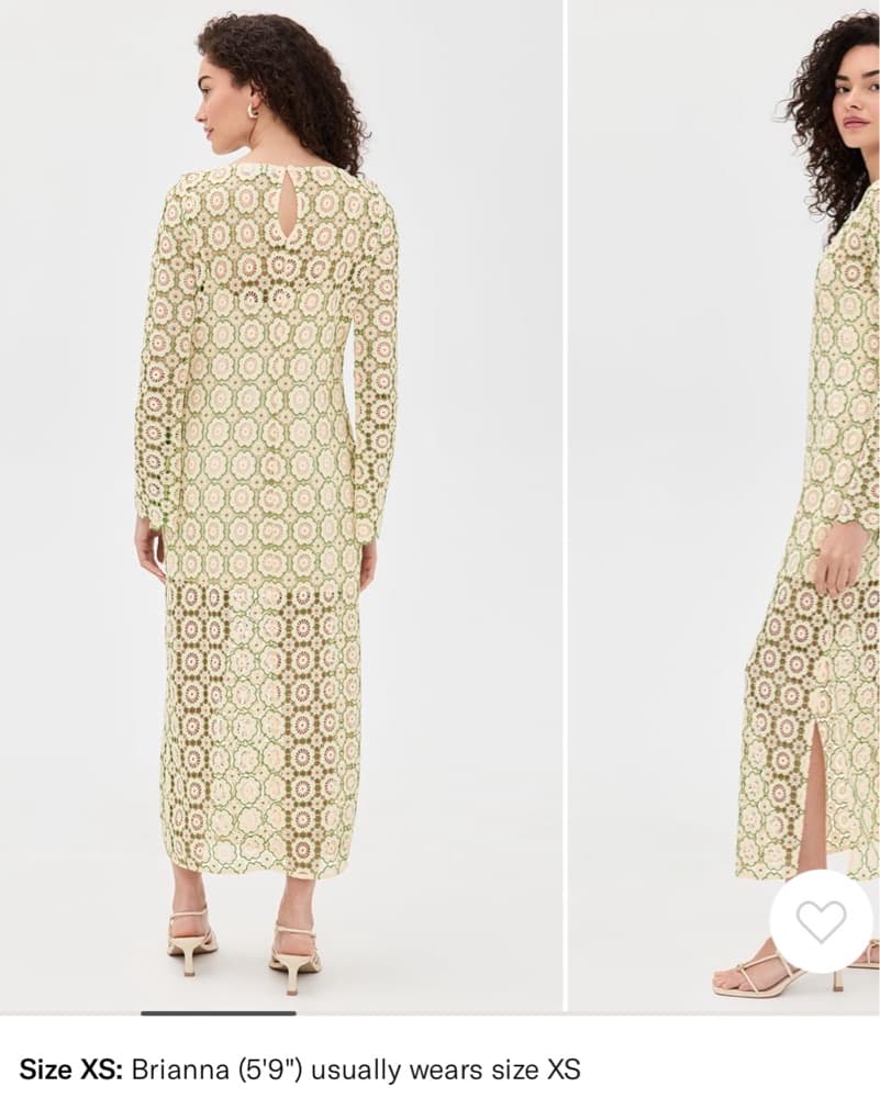 Lace Midi Dress - Image 2