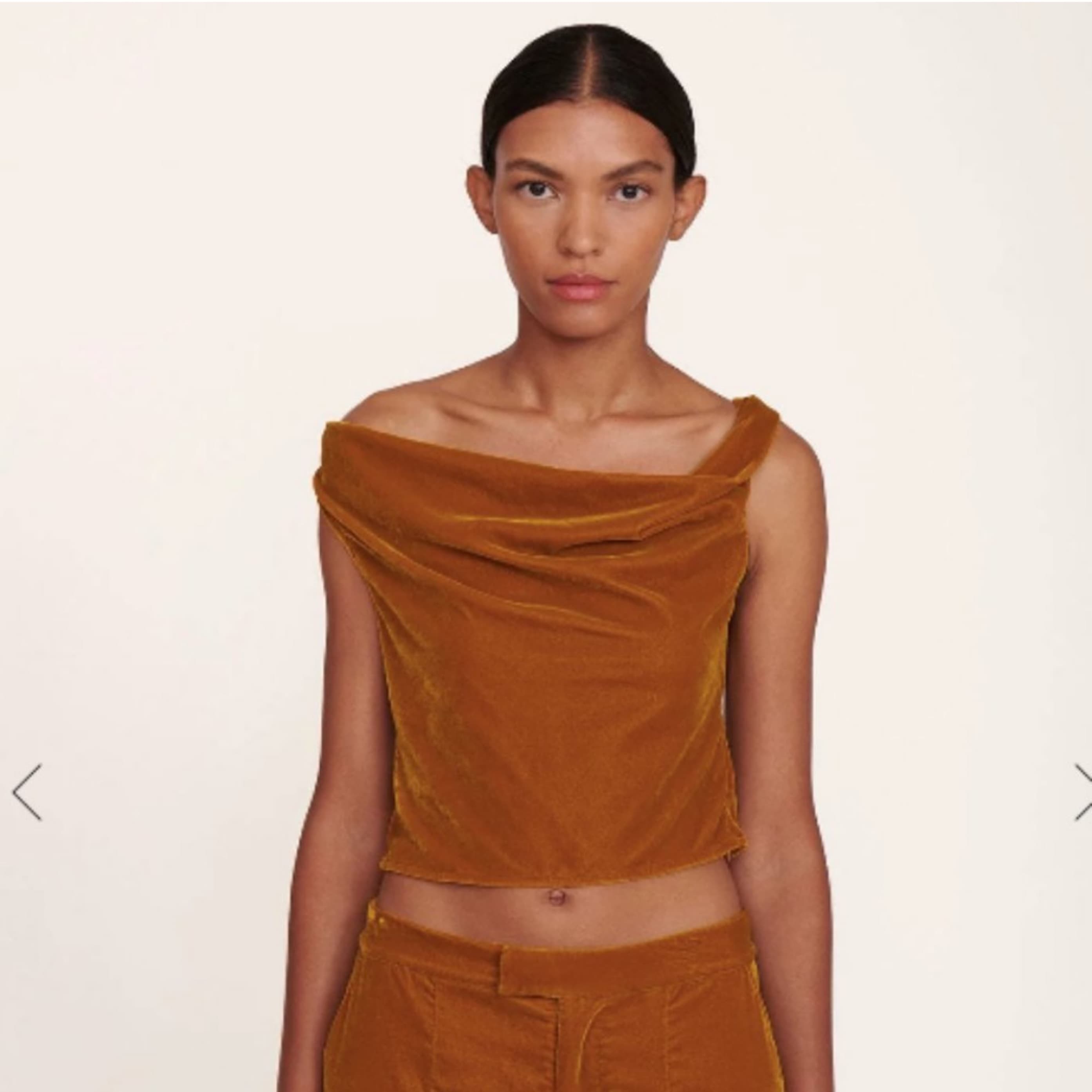 STAUD VIVIANNE TOP OCHER - MEDIUM - Image 1