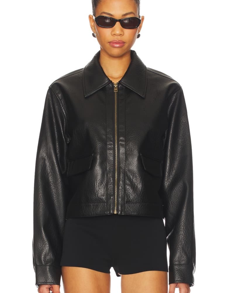 All The Ways Revolve Leather Jacket - Image 2