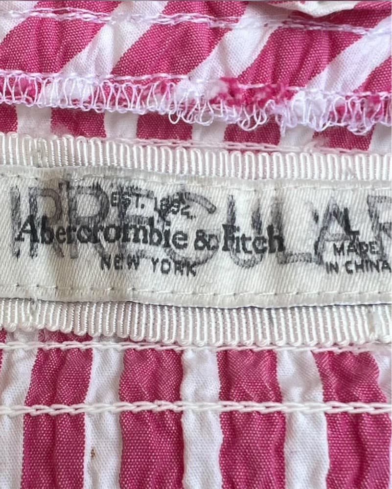 ABERCROMBIE & FITCH PINSTRIPED CORSET - Image 4