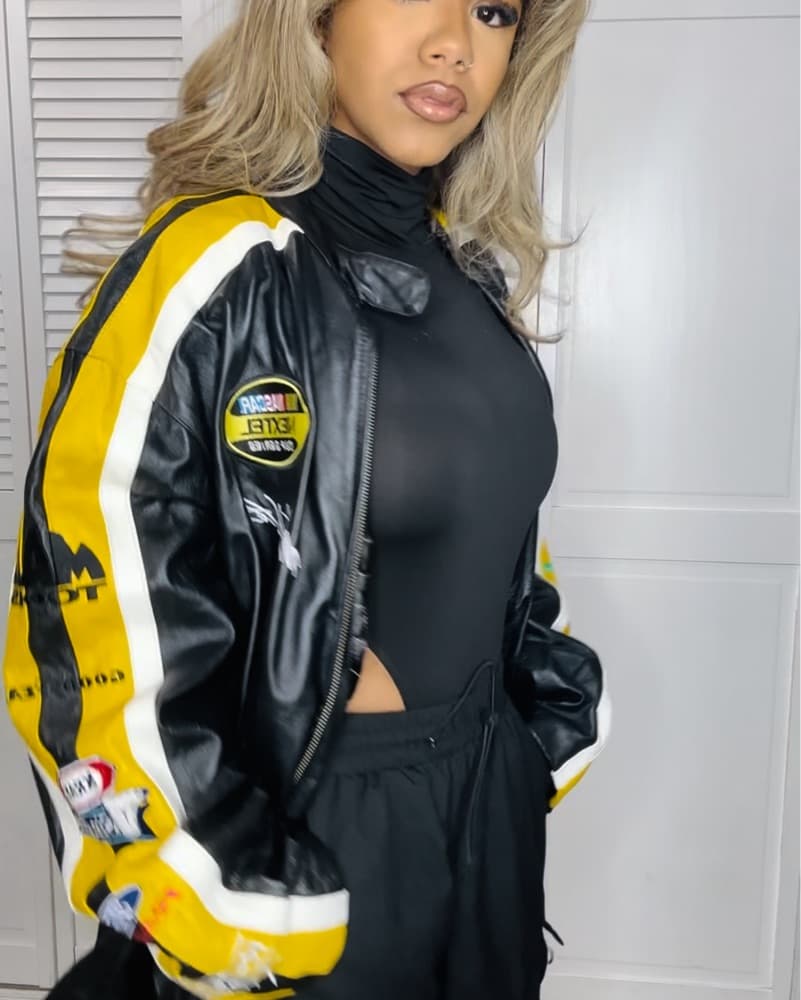 Nascar Leather Jacket - Image 2