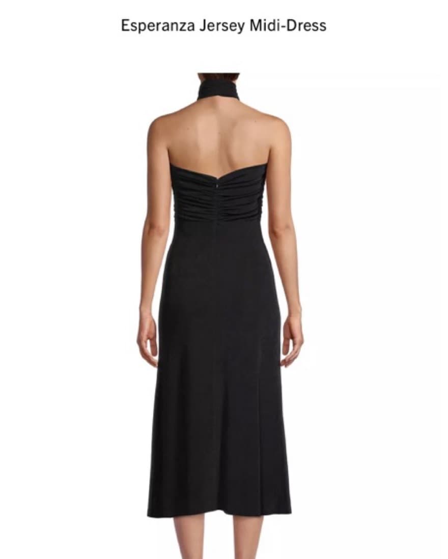 Misha Esperanza Midi Dress in Black - Image 3