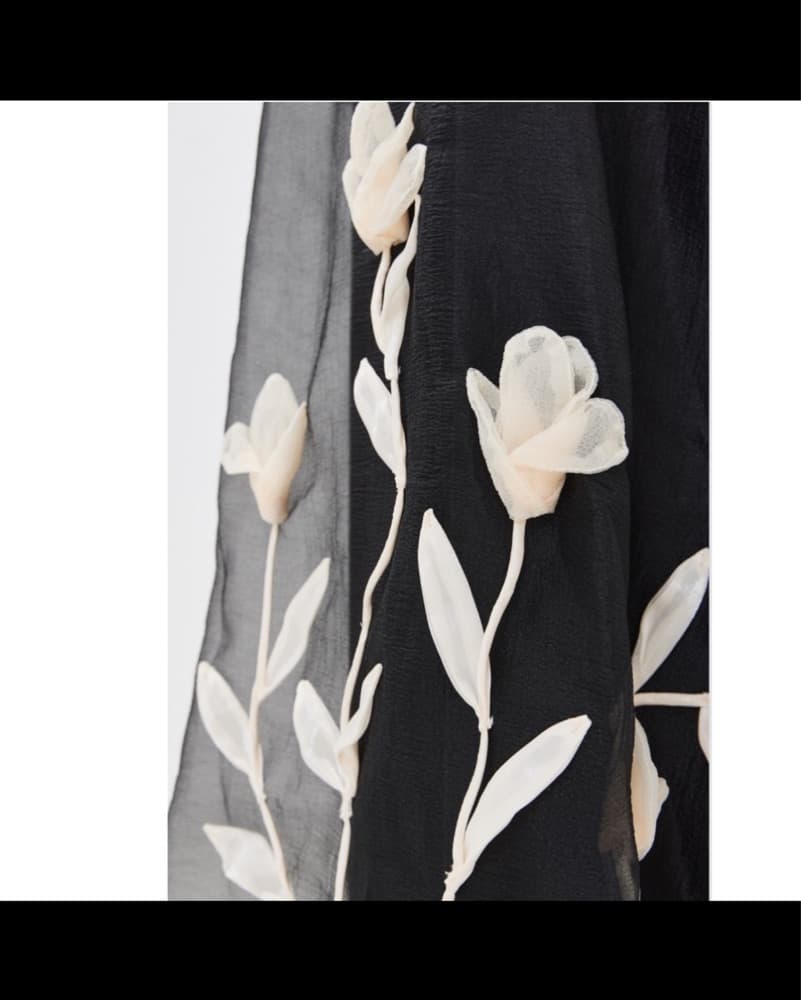 Albee Chiffon Maxi Dress - Image 4