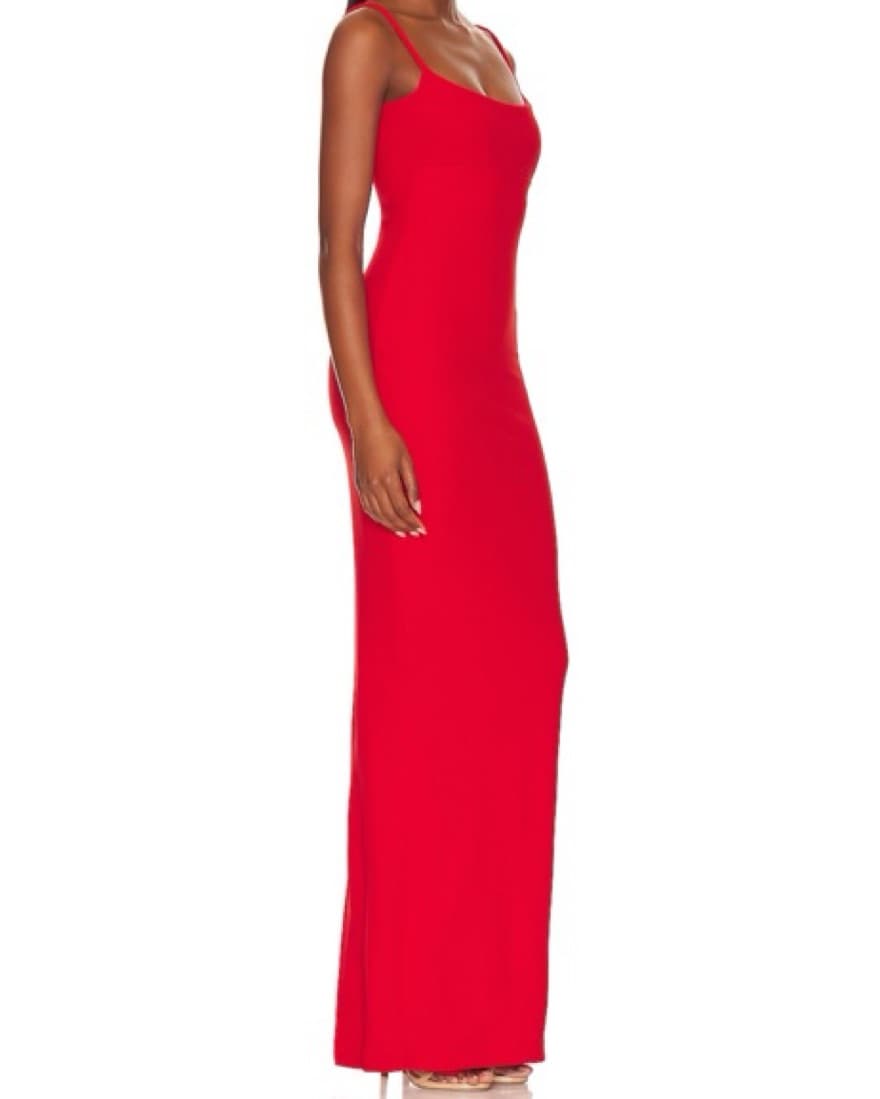 Bailey Gown in Cherry Red - Image 4