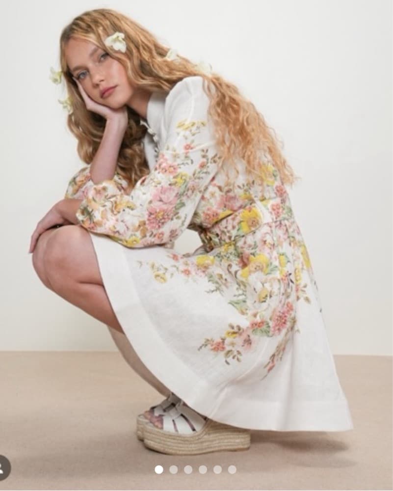  Zimmermann Floral Dress - Image 1