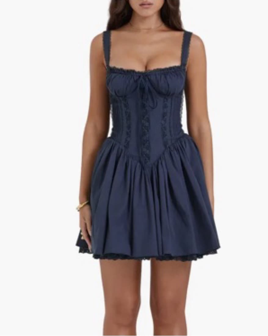 House Of CB Blue Dress  - Image 1