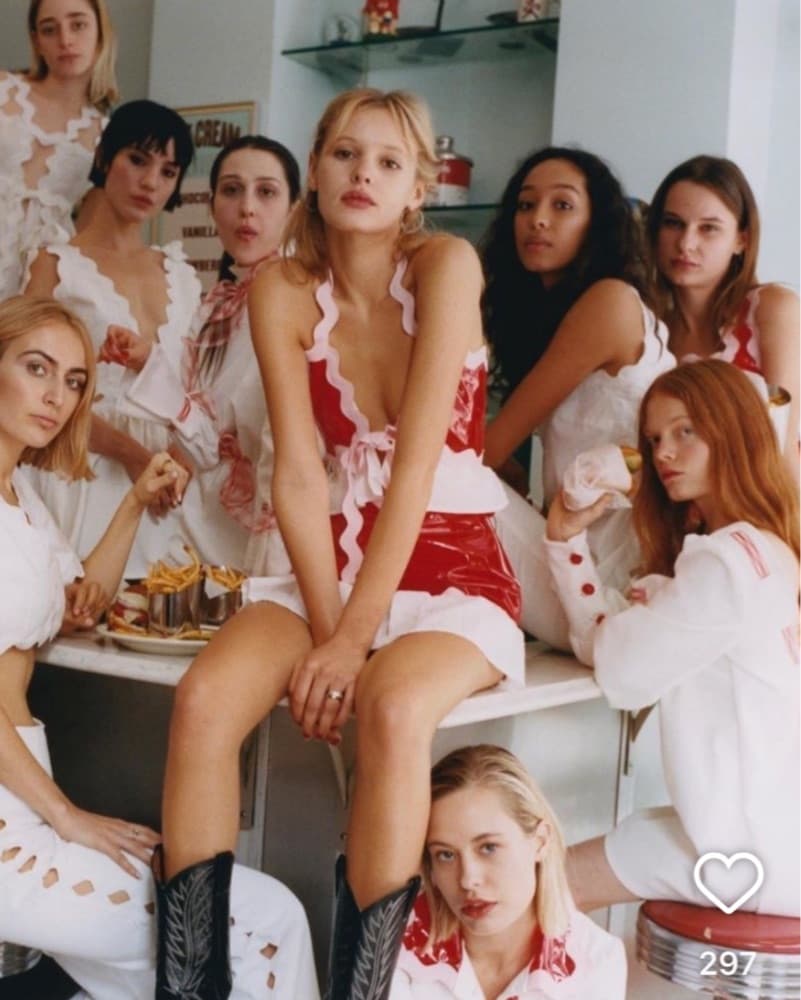 Fun Cherry Gingham Paris 99 Mini Dress - Image 3