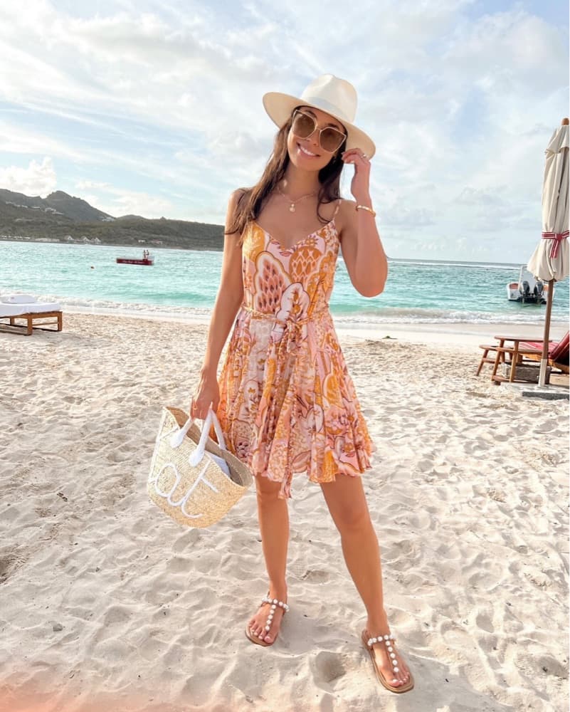 Rhode Casey Floral Mini Dress - Image 1