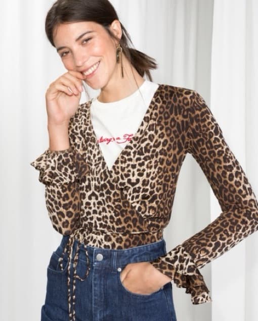 Leopard wrap top 🐆 - Image 2