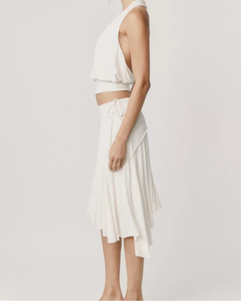 With Jean Sharni Skirt And Top Set - Image 2