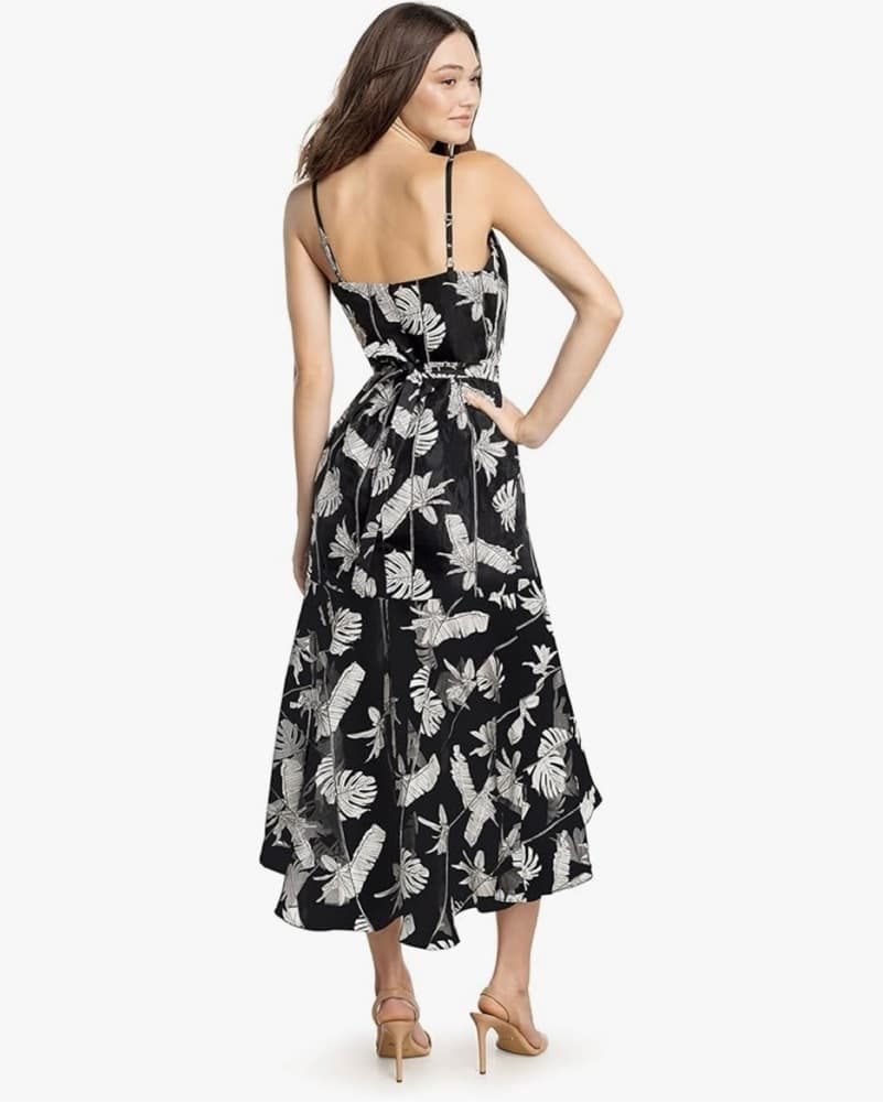 Dress The Population Fit and Flare Dress - Image 3