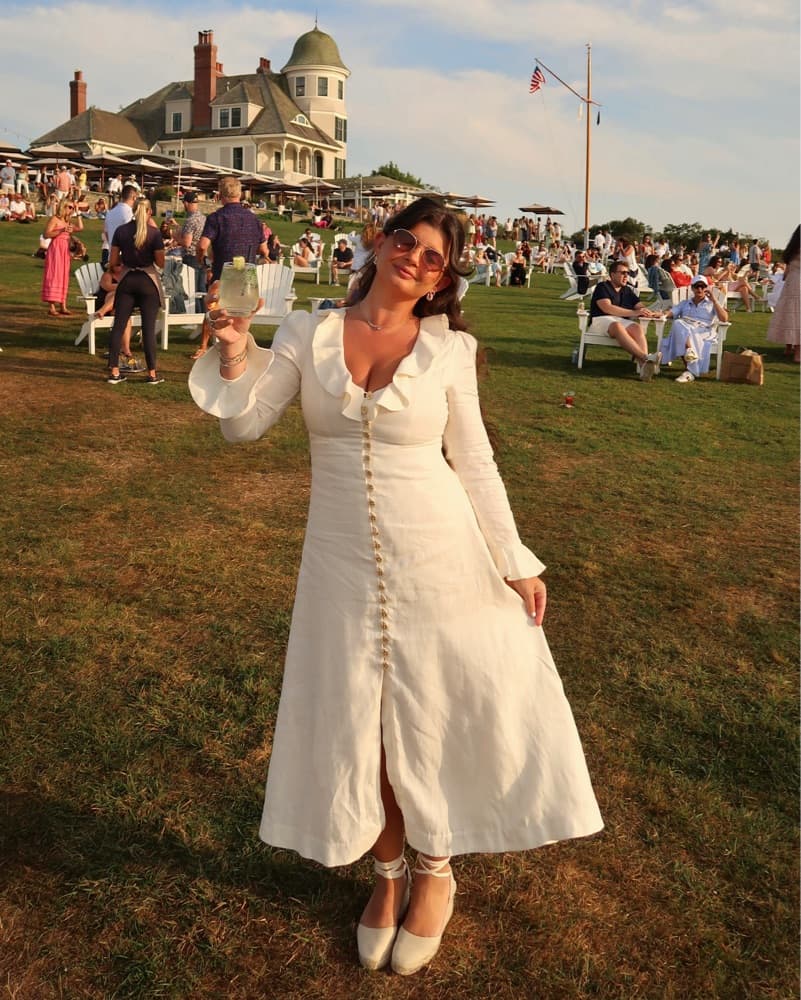 Zimmerman White Ruffle Maxi Dress - Image 5