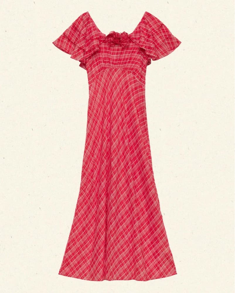 Doen Nevara Dress Plaid - Image 3