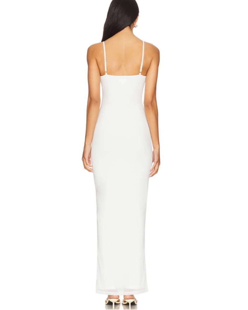 Superdown Jobelle Maxi Dress In White - Image 3