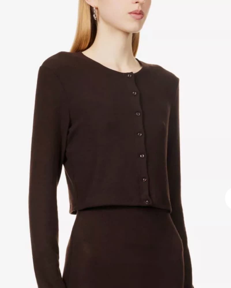 Lesst Lauren Cropped Cardigan - Image 1