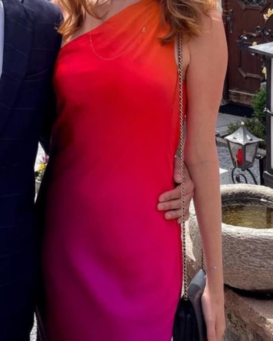 Cami NYC Anges Silk Ombré Slip Dress - Image 2