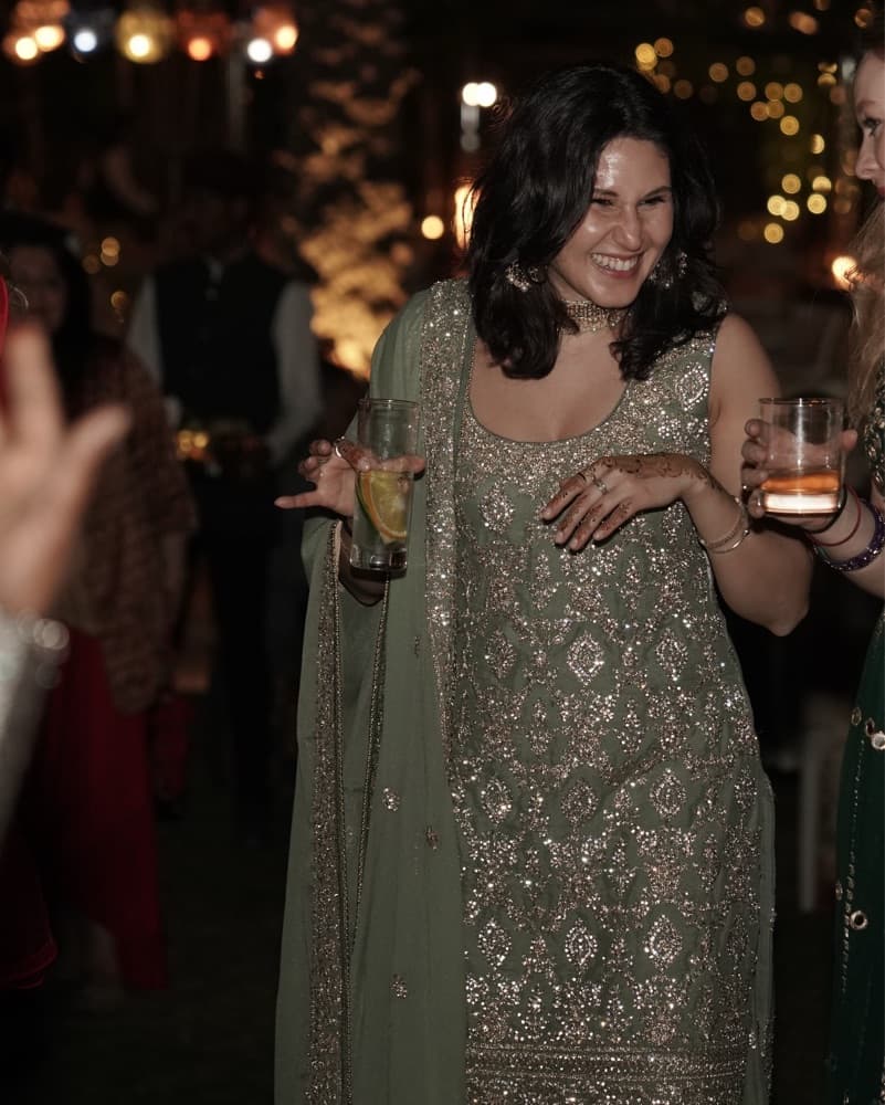Light Green Palazzo Suit - Image 3