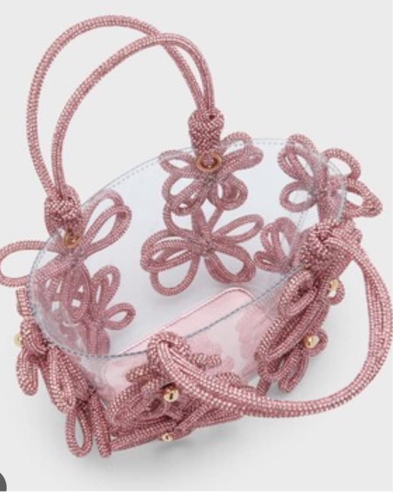 CULT GAIA Flower Top Handle Bag - Image 2