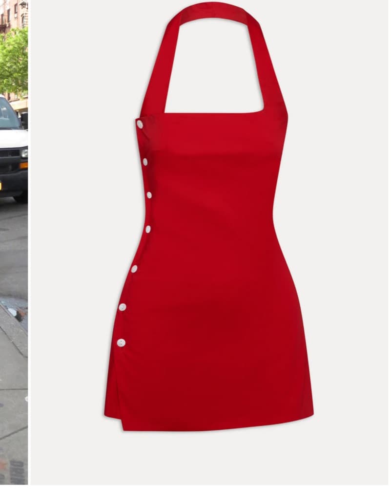 Frankies Bikinis Halter Dress  - Image 2