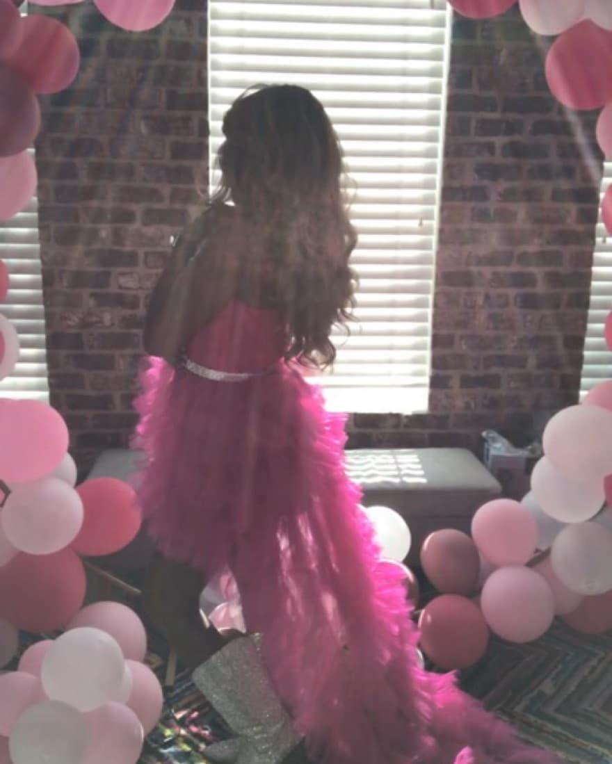 High Low Tulle Dress - Image 3