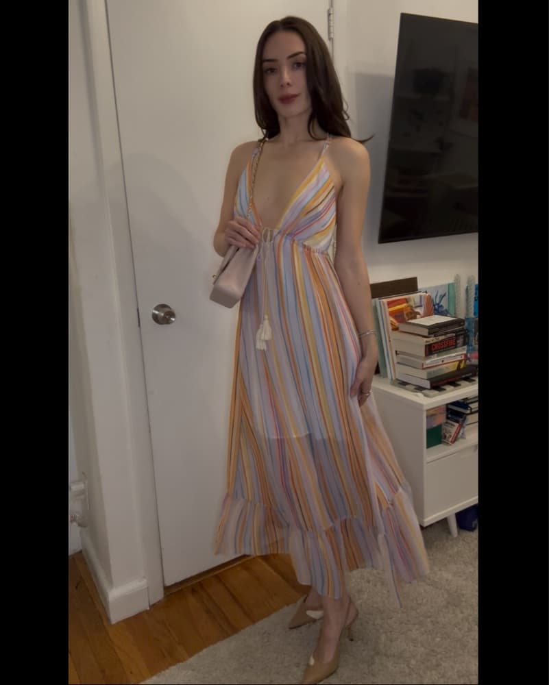 Free People Striped Maxi Dress - Image 2