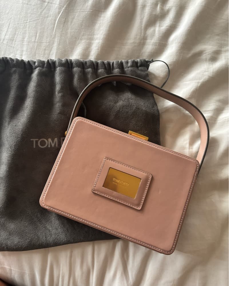 Tom Ford Palmellato Bag In Blush Pink - Image 1