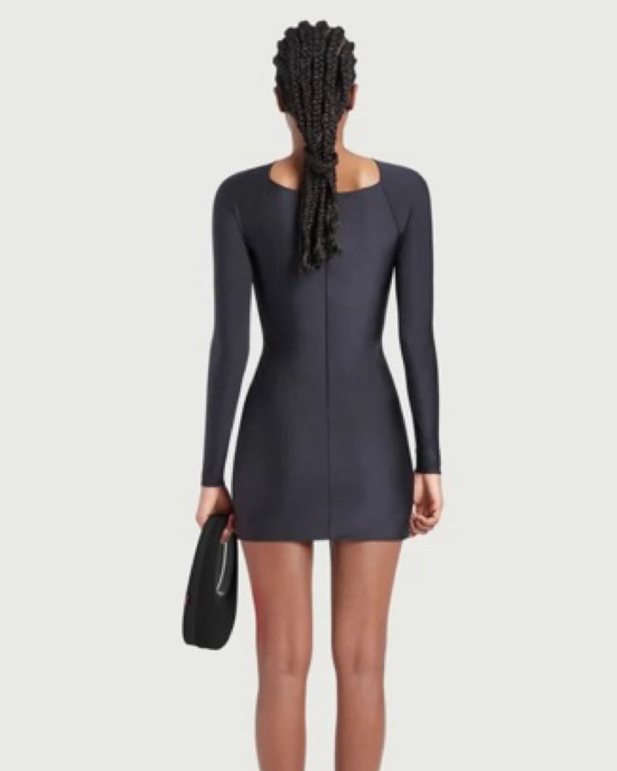 Coperni Black Twisted Cut Out Dress - Image 5