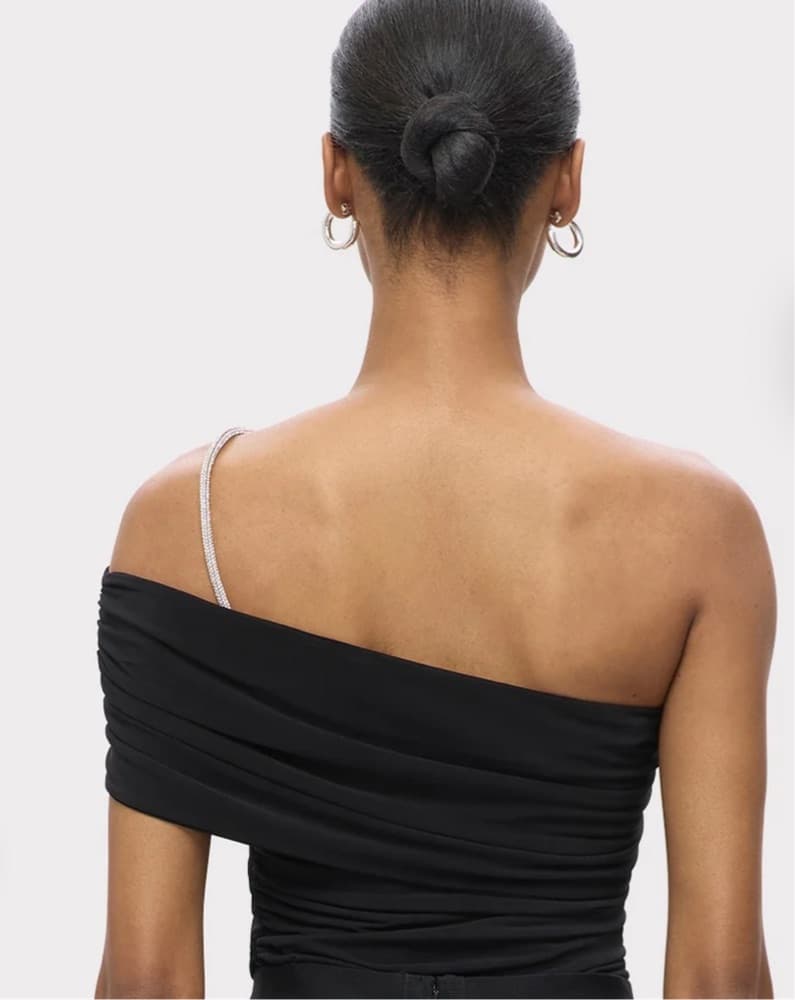 Herve Leger Paris Off The Shoulder Top - Image 3