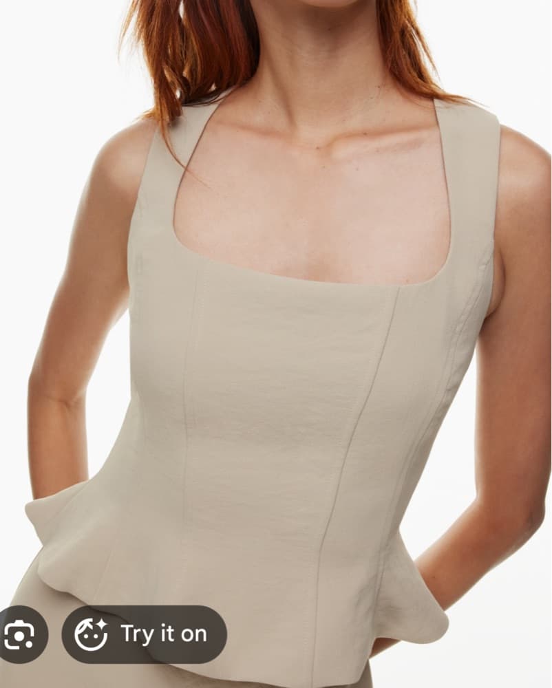 Aritzia Rhodora Bustier - Image 3