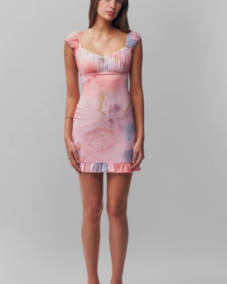 Danielle Guizio Pink Dress - Image 1