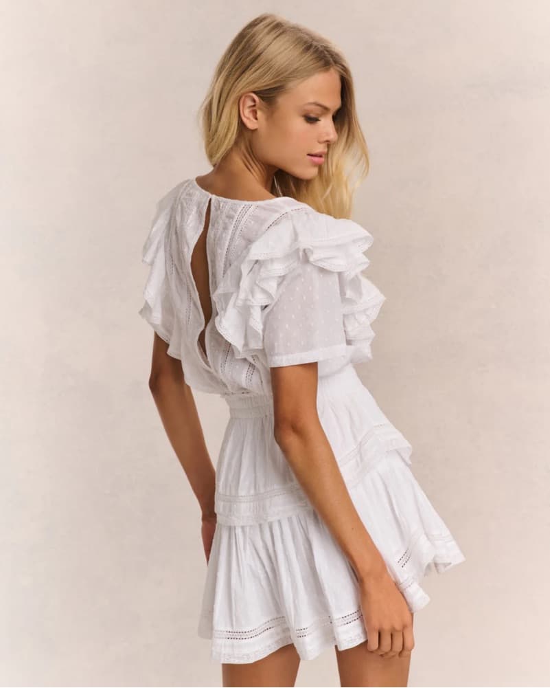 LoveShackFancy Natasha Mini Dress - Image 2