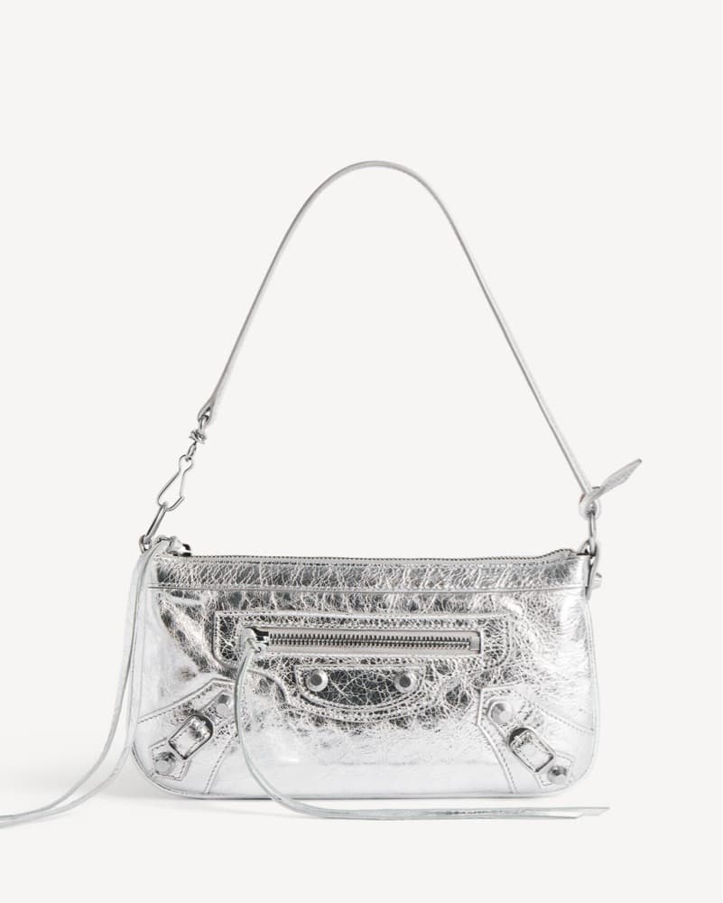 Balenciaga Le City Pouch - Silver - Image 1