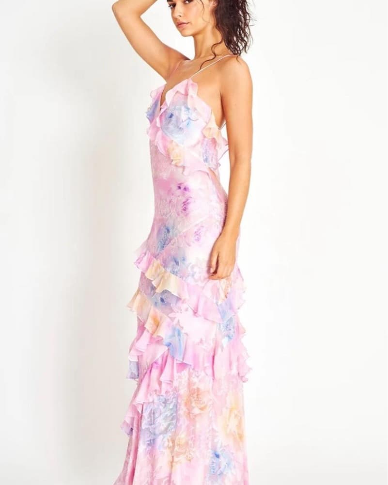 LOVESHACKFANCY: Rialto Maxi Dress- Candy - Image 3