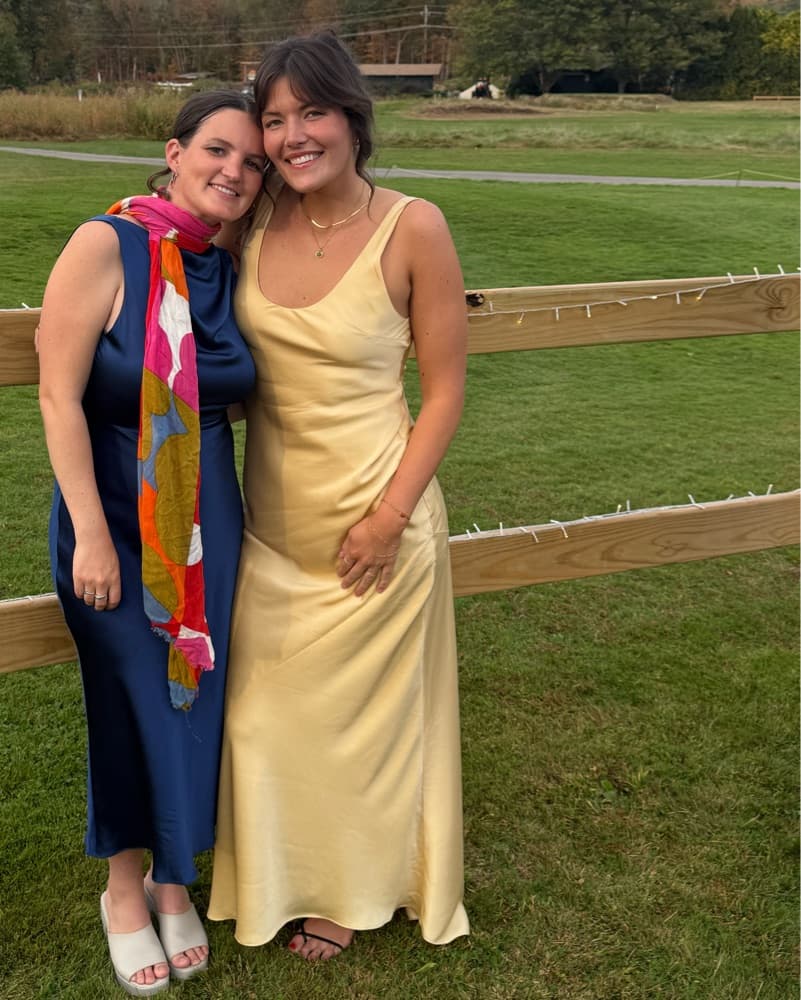 Goden Yellow Reformation Gown - Image 2