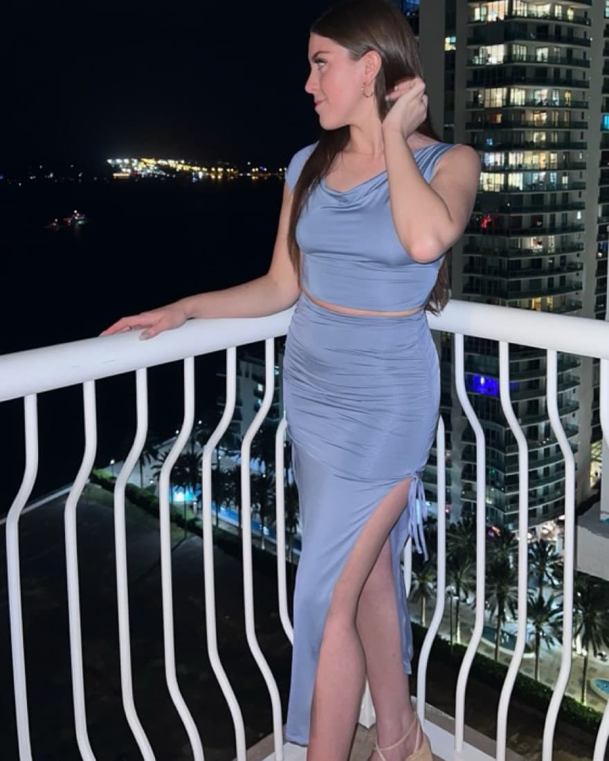 Oh Polly Blue Matching Set - Image 6