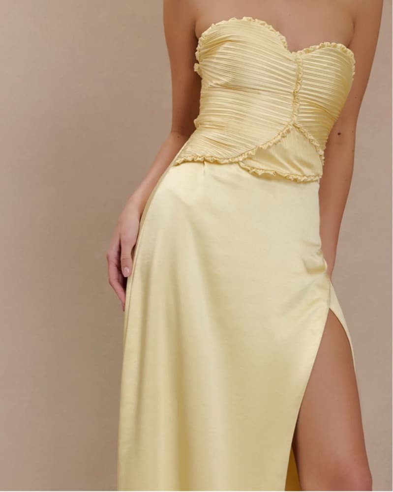 Meshki Larissa Satin Maxi Dress  - Image 3