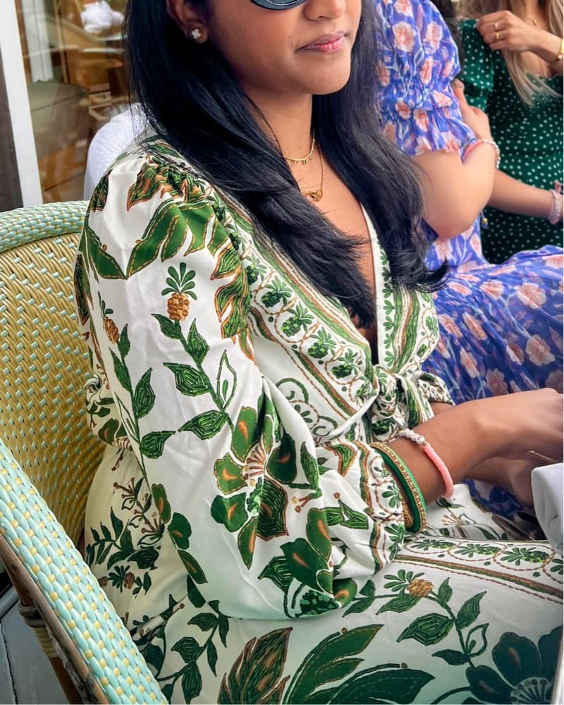 Farm Rio Tropical Floral Midi Dress - Image 2