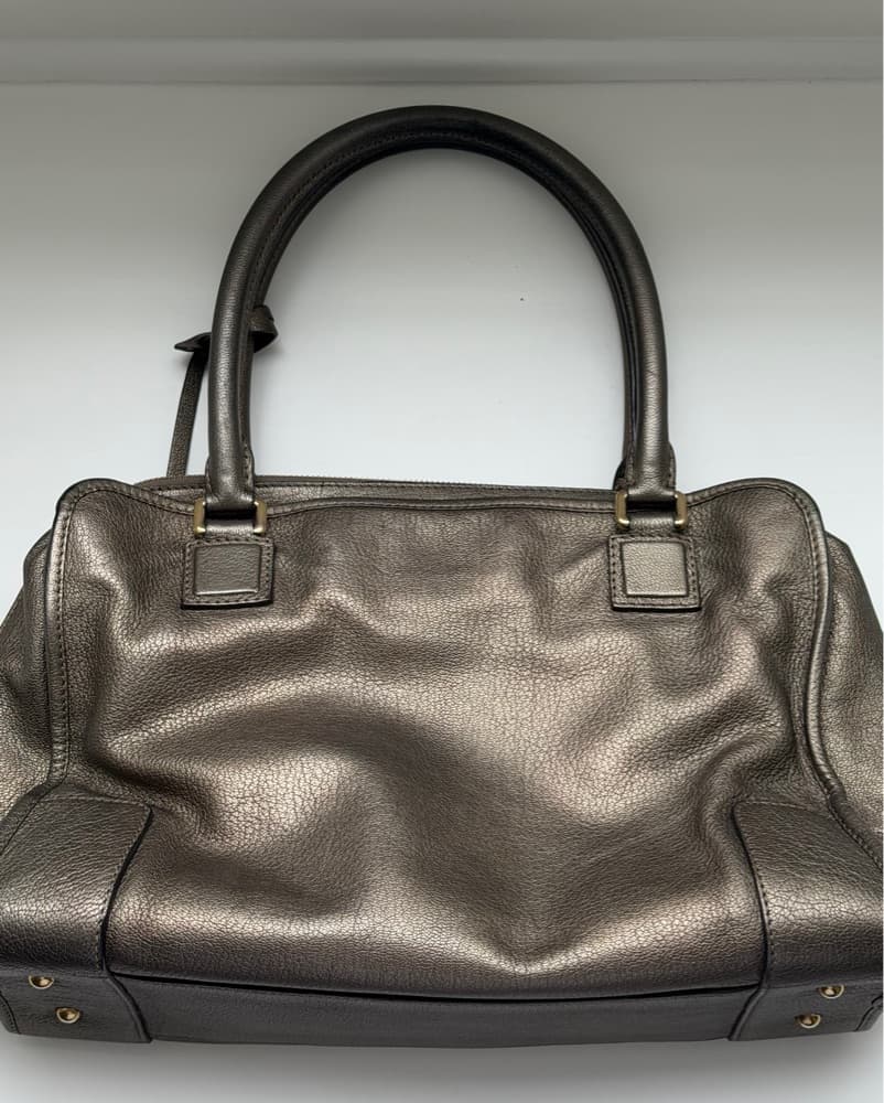Loewe Amazona Anagram Metallic Bag - Image 3