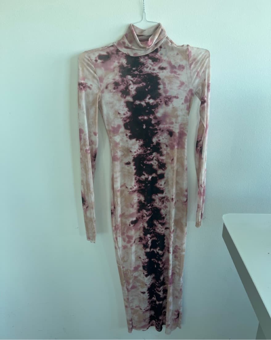 Mesh Maxi Dress  - Image 1