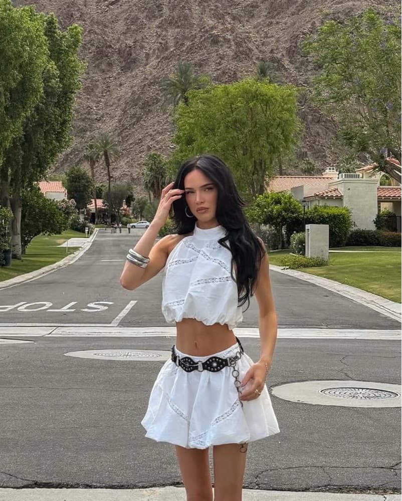 Dream In Motion Bubble Mini Skirt - Image 1